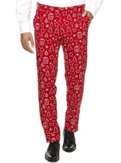 "Iconicool" Weihnachtsanzug Rot - Opposuits -Cosplay Kleidung anzug iconicool opposuit fur manner 2