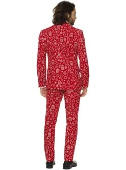"Iconicool" Weihnachtsanzug Rot - Opposuits -Cosplay Kleidung anzug iconicool opposuit fur manner 3