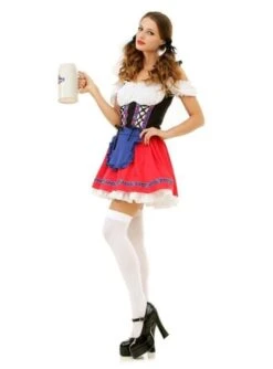 Bier Babe Dirndl Kostüm Für Damen