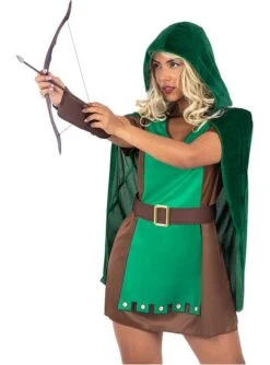 Bogenschützin Robin Kostüm Für Damen In Großer Größe -Cosplay Kleidung bogenschutzin robin kostum fur damen in groer groe 2