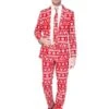 "Red Nordic" Weihnachtsanzug Rot - Suitmeister