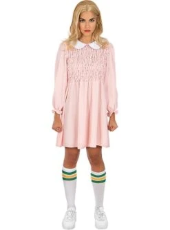 Eleven Stranger Things Kostüm - Official Netflix -Cosplay Kleidung eleven stranger things kostum official netflix 2