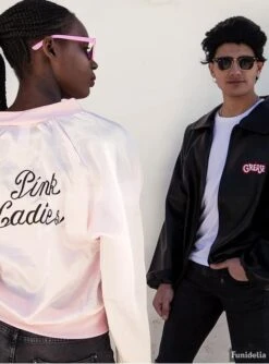 Grease Kostüm Pink Ladies -Cosplay Kleidung grease kostum pink ladies 4