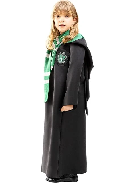 Harry Potter Slytherin Kostüm Für Kinder 3 Harry Potter Slytherin Kostüm Für Kinder – Bild 3