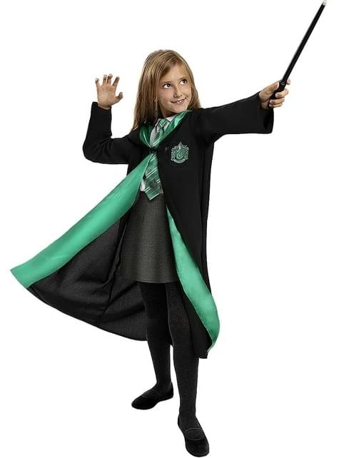 Harry Potter Slytherin Kostüm Für Kinder 1 Harry Potter Slytherin Kostüm Für Kinder