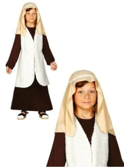 Hebräischer Pfarrer Kostüm Braun Für Jungen -Cosplay Kleidung hebraischer pfarrer kostum braun fur jungen 2