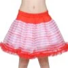 Petticoat Streifen Rot/weiß