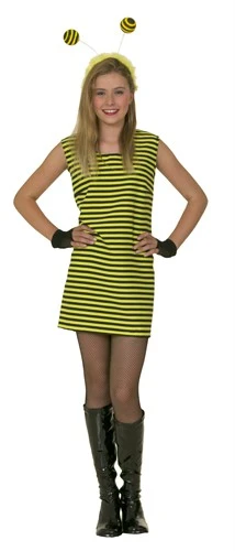 Kleid Biene (Texturé)