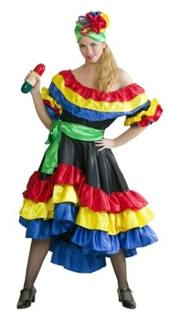 Kleid Brasilien (2-tlg) Kleid,Gürtel