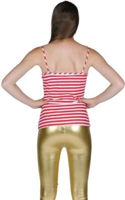 Top Rot/weiß Geringelt -Cosplay Kleidung ka2409 1