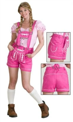 Hose Petra Oktoberfest Pink
