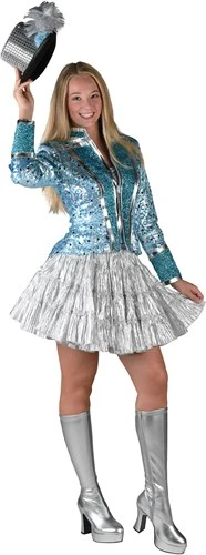 Jacke Glamour Hell Türkis