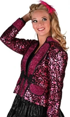 Jacke Glamour Pink -Cosplay Kleidung ka2559 3