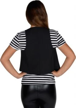 Weste Schwarz (Dame) -Cosplay Kleidung ka2623 2