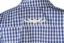 Trachtenbluse Blau/weiß -Cosplay Kleidung ka2660 3