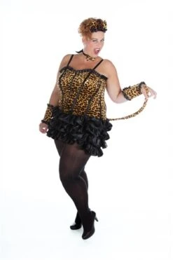 Sexy Tigerkatze (Kleid, Fliege, Haarreif, Manchetten) 5 Sexy Tigerkatze (Kleid, Fliege, Haarreif, Manchetten) -Cosplay Kleidung ka2874 l