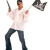 Piraten Bluse Weiss