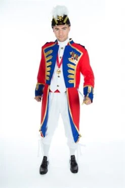 Uniformjacke Rot/weiß/blau