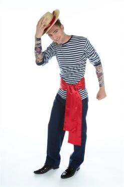 Ringelpulli Blau/weiß