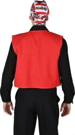 Weste Pirat Rot -Cosplay Kleidung ka7044 1