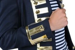 Jacke Garde Dunkel Blau/gold -Cosplay Kleidung ka7090 2