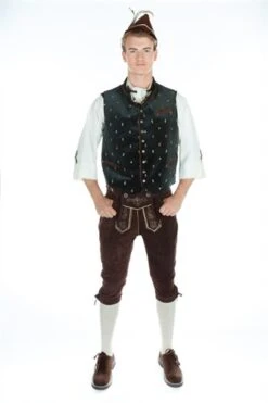 Trachtenweste Grün
