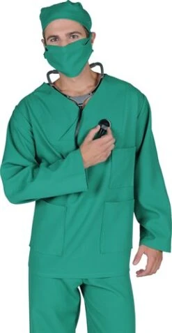 OP-Kostüm (Bluse,Hose,Kappe,Mundkappe) -Cosplay Kleidung ka7179 2