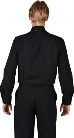 Weste Lurex Silber -Cosplay Kleidung ka7946 1