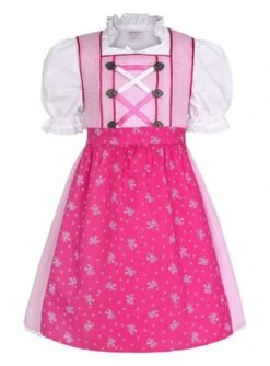 Kinderdirndl Oktoberfest Rosa