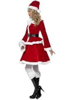 Miss Santa Kostüm Sexy Deluxe -Cosplay Kleidung miss santa kostum sexy deluxe 3