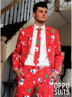 "Christmaster" Weihnachtsanzug - Opposuits 8 "Christmaster" Weihnachtsanzug - Opposuits -Cosplay Kleidung opposuit christmaster anzug fur herren 3