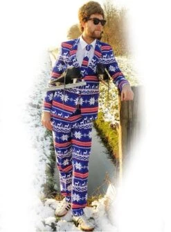 "The Rudolph" Weihnachtsanzug - Opposuits -Cosplay Kleidung opposuit the rudolph anzug fur herren 2