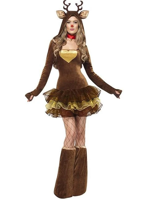 Rudolf Kostüm Für Damen Fever 1 Rudolf Kostüm Für Damen Fever