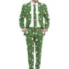 "Santaboss" Weihnachtsanzug Grün - Opposuits