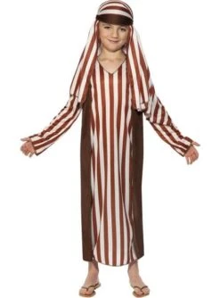 Schäfer Kostüm Braun Und Weiß Für Jungen