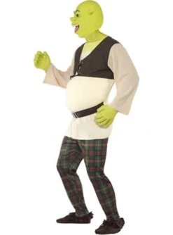Shrek Kostüm Deluxe Für Erwachsene -Cosplay Kleidung shrek kostum deluxe fur erwachsene 2