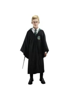 Slytherin Umhang Deluxe Für Jungen (Offizielle Replik) - Harry Potter -Cosplay Kleidung slytherin umhang deluxe fur jungen offizielle replik harry potter 10
