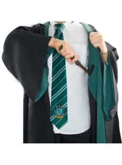 Slytherin Umhang Deluxe Für Jungen (Offizielle Replik) - Harry Potter -Cosplay Kleidung slytherin umhang deluxe fur jungen offizielle replik harry potter 3