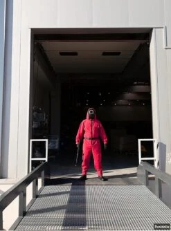 Squid Game Maske Mit Quadrat - Offiziell Netflix -Cosplay Kleidung squid game maske mit quadrat offiziell netflix 5