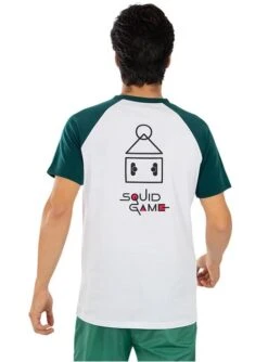 Squid Game Spieler 456 T-Shirt - Offiziell Netflix -Cosplay Kleidung squid game spieler 456 t shirt offiziell netflix 6