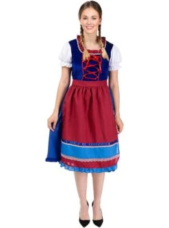 Tirolerin Kostüm Deluxe Für Damen -Cosplay Kleidung tirolerin kostum deluxe fur damen 5