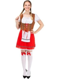 Tirolerin Kostüm Für Damen -Cosplay Kleidung tirolerin kostum fur damen 4