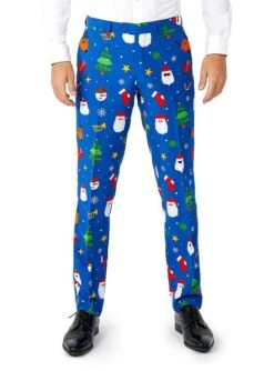 Weihnachtsanzug "Festivity Blue" - Opposuits -Cosplay Kleidung weihnachtsanzug festivity blue opposuits 4