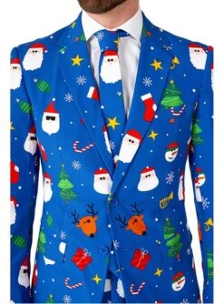 Weihnachtsanzug "Festivity Blue" - Opposuits -Cosplay Kleidung weihnachtsanzug festivity blue opposuits 6
