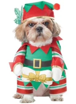 Weihnachtself Kostüm Für Hunde