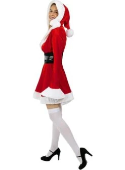 Weihnachtsfrau Kostüm Deluxe Für Damen -Cosplay Kleidung weihnachtsfrau kostum deluxe fur damen 2