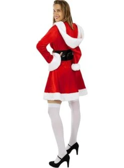 Weihnachtsfrau Kostüm Deluxe Für Damen -Cosplay Kleidung weihnachtsfrau kostum deluxe fur damen 3