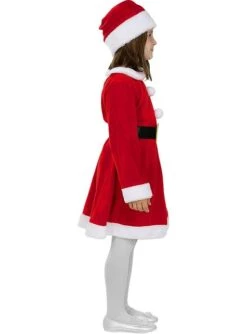 Weihnachtsfrau Kostüm Deluxe Für Mädchen -Cosplay Kleidung weihnachtsfrau kostum deluxe fur madchen 3